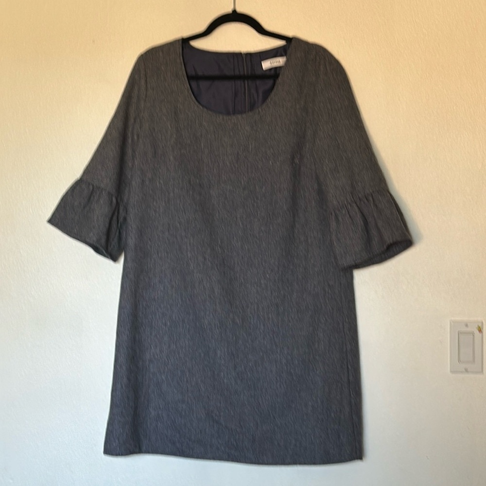 Justfab Xl Dress Gray/Blue Nwt